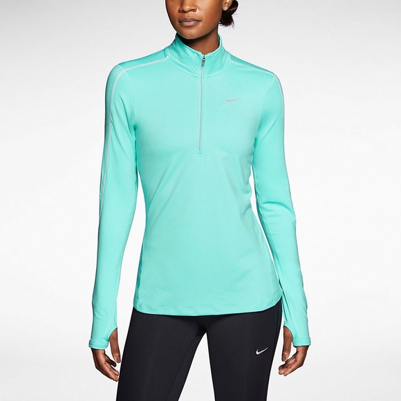 Nike Tops - Nike Women's Dri-Fit 1/2 Zip Long Sleeve Running Shirt